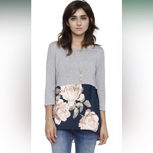 Egs by Eloges Women's XL Tunic 3/4 Sleeve. Brand new from Amazon, NWOT.